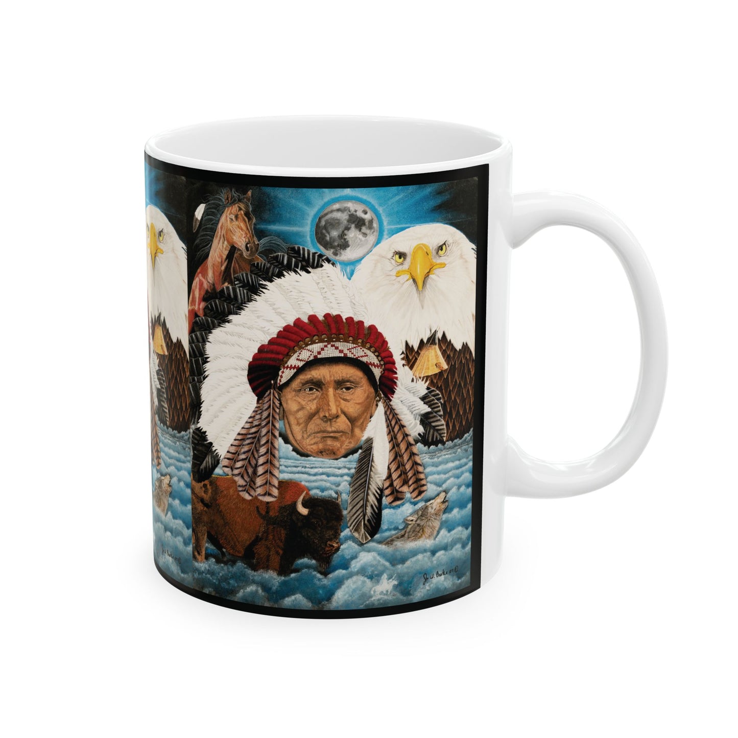 Coffee Mug, western style