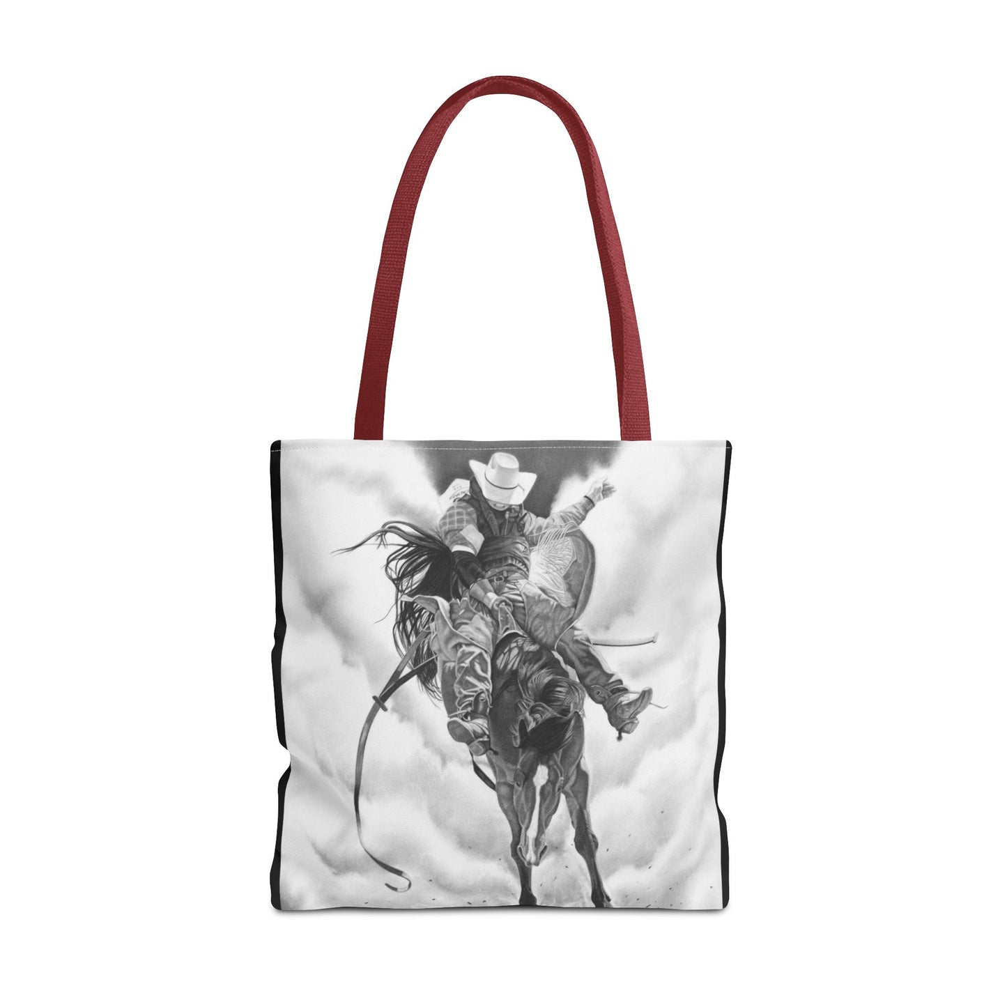 "Storm a Brewing"  Tote Bag, Western Style Shopping Tote, Equestrian Gift, Farmhouse Decor, Horse Lover Accessory