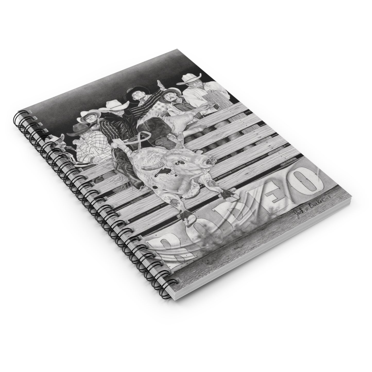 "Serious Fun" Espiral Notebook - Capturing the Spirit of the West, Journal for Equestrian Lovers, Western Art Gift, Cowpoke Writing Pad, [...]