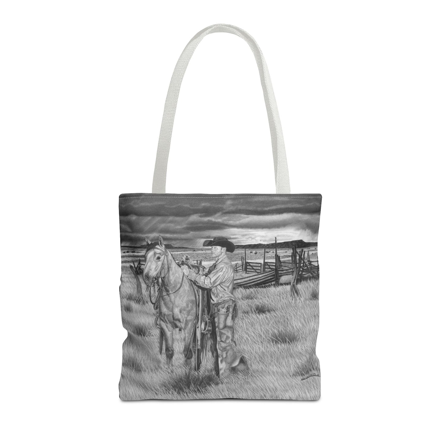 Western Art Tote Bag