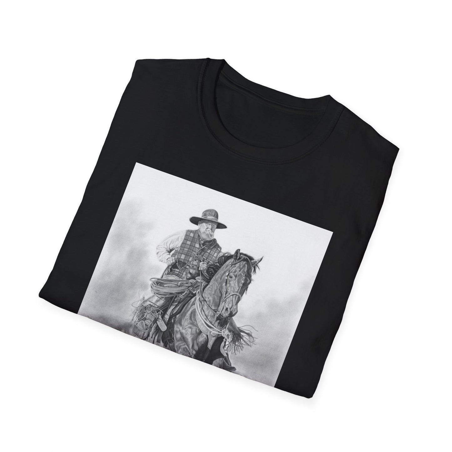 "Trouble Up Ahead" Western Style T-Shirt