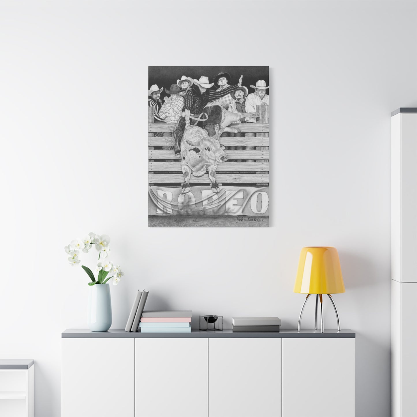 Western Art on canvas, home decor, farmhouse