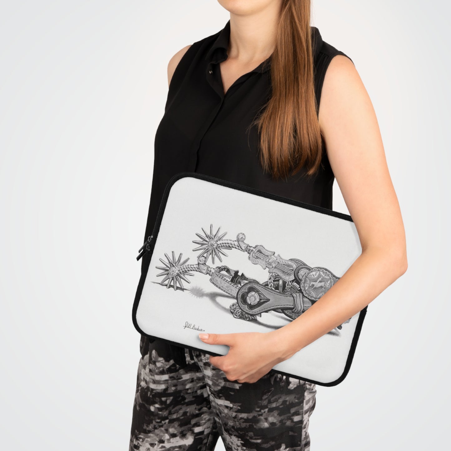 Laptop Sleeve, western style, Rodeo Accessories, Durable Tech Cover