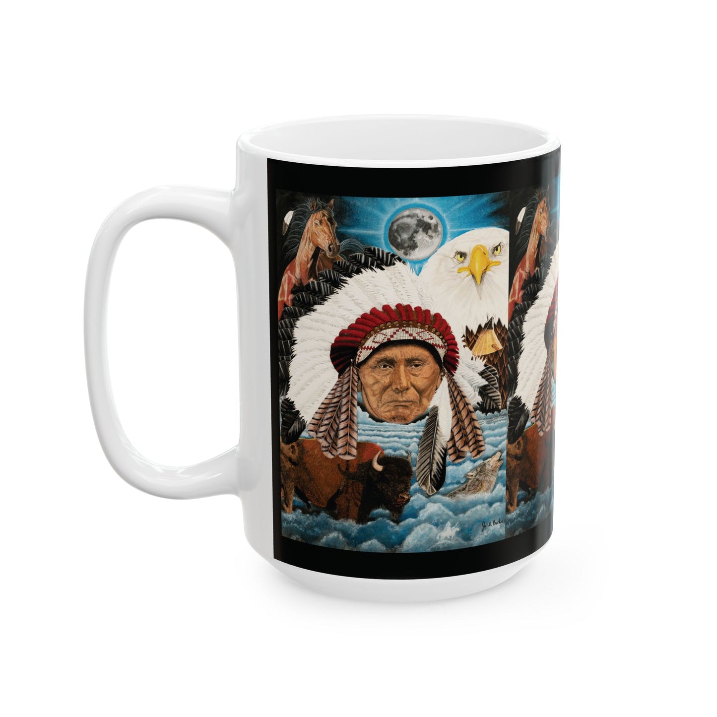 Coffee Mug, western style
