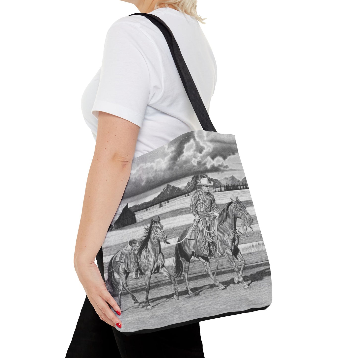 Western Art Tote Bag