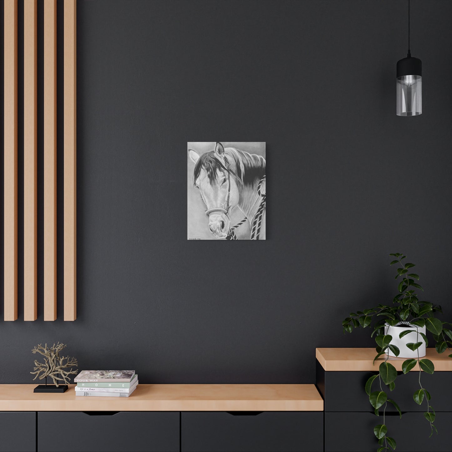 "Watcha lookin  at " western art on canvas