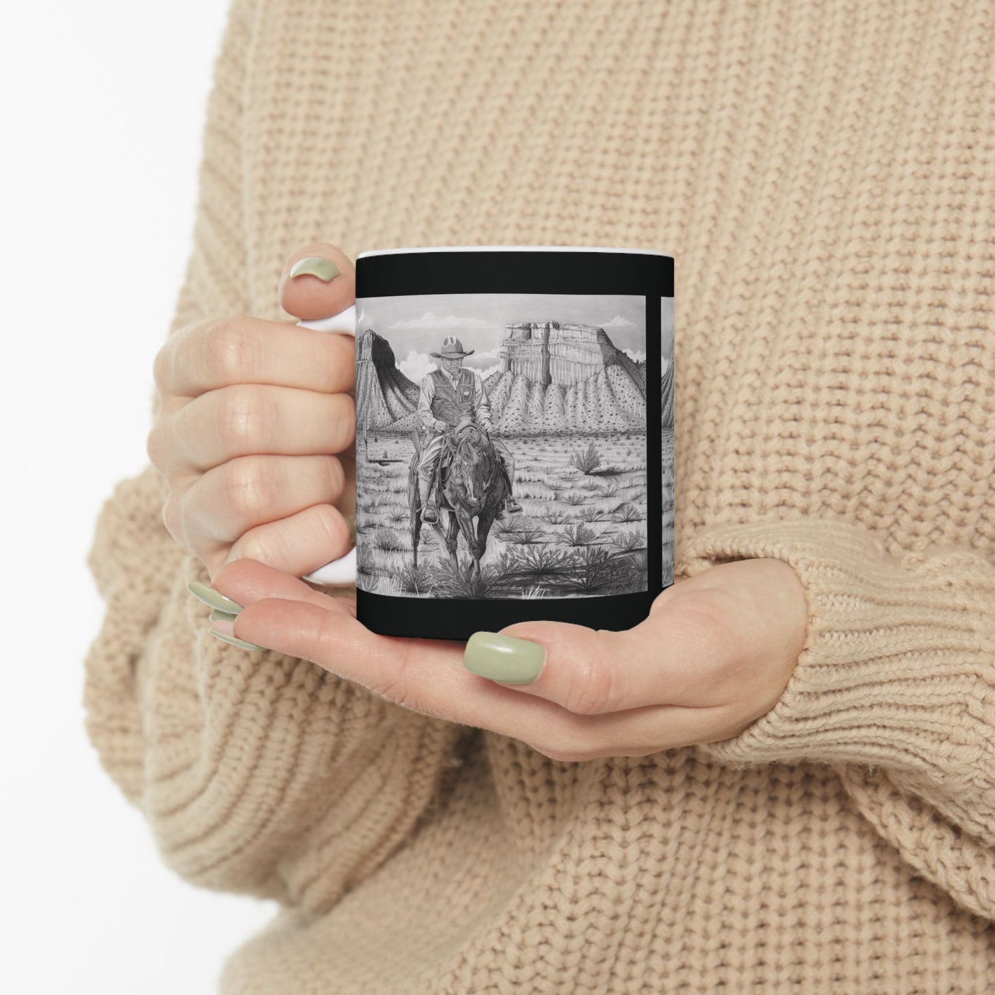 Coffee Mug, western style