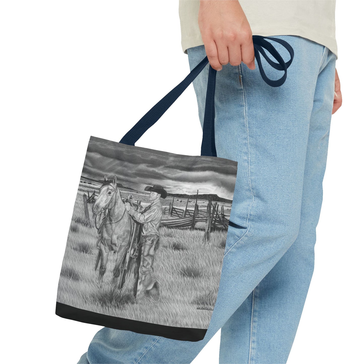 Western Art Tote Bag