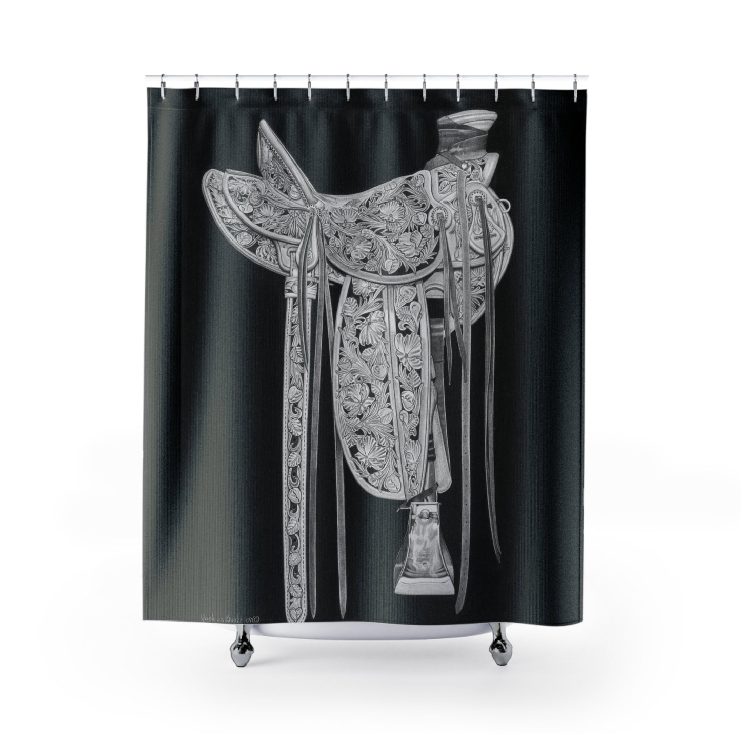 Shower Curtain Western style, farmhouse Bathroom Decor