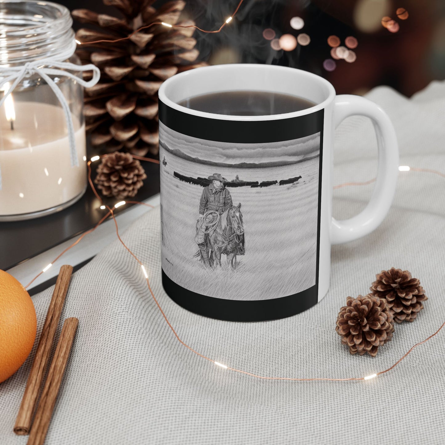 Coffee Mug, western style