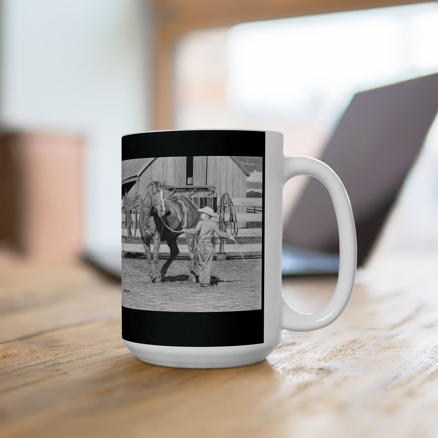 Coffee Mug, western style