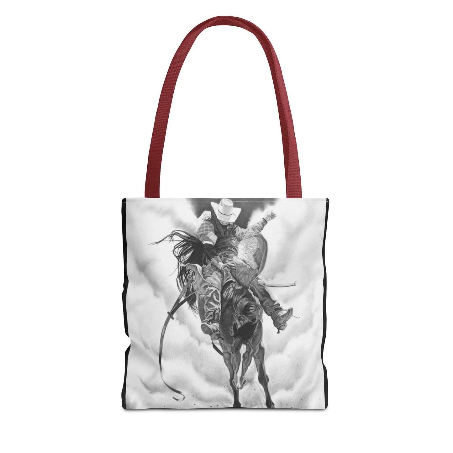 "Storm a Brewing"  Tote Bag, Western Style Shopping Tote, Equestrian Gift, Farmhouse Decor, Horse Lover Accessory