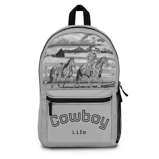 "The Gift Named Storm " Backpack, Western Style Bag, Rodeo Gear, Equestrian Pack, Gift for Cowgirls and Cowboys, Outdoor Adventure