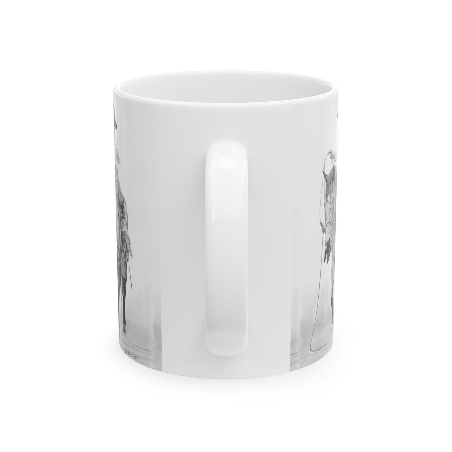 coffee mug, western style