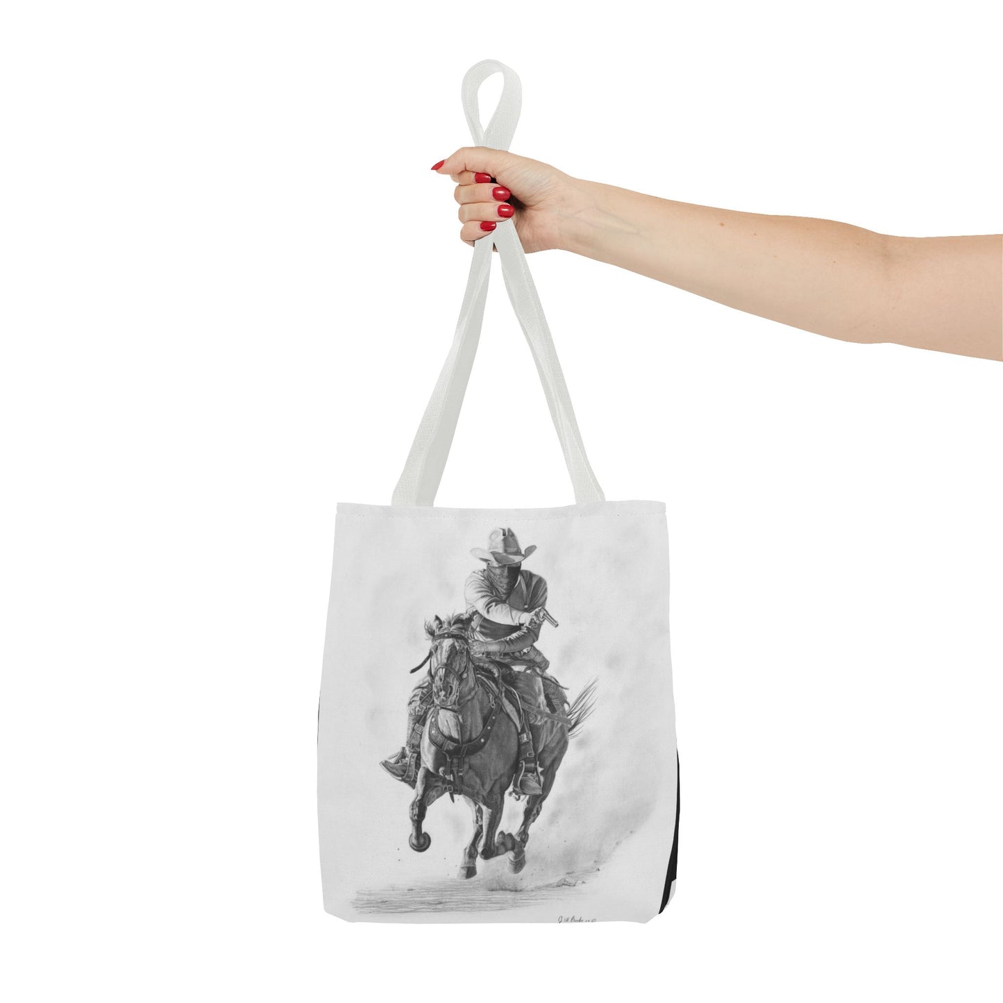 "Bandit " Tote Bag, Western Style Shopping Tote, Equestrian Gift, Farmhouse Decor, Horse Lover Accessory