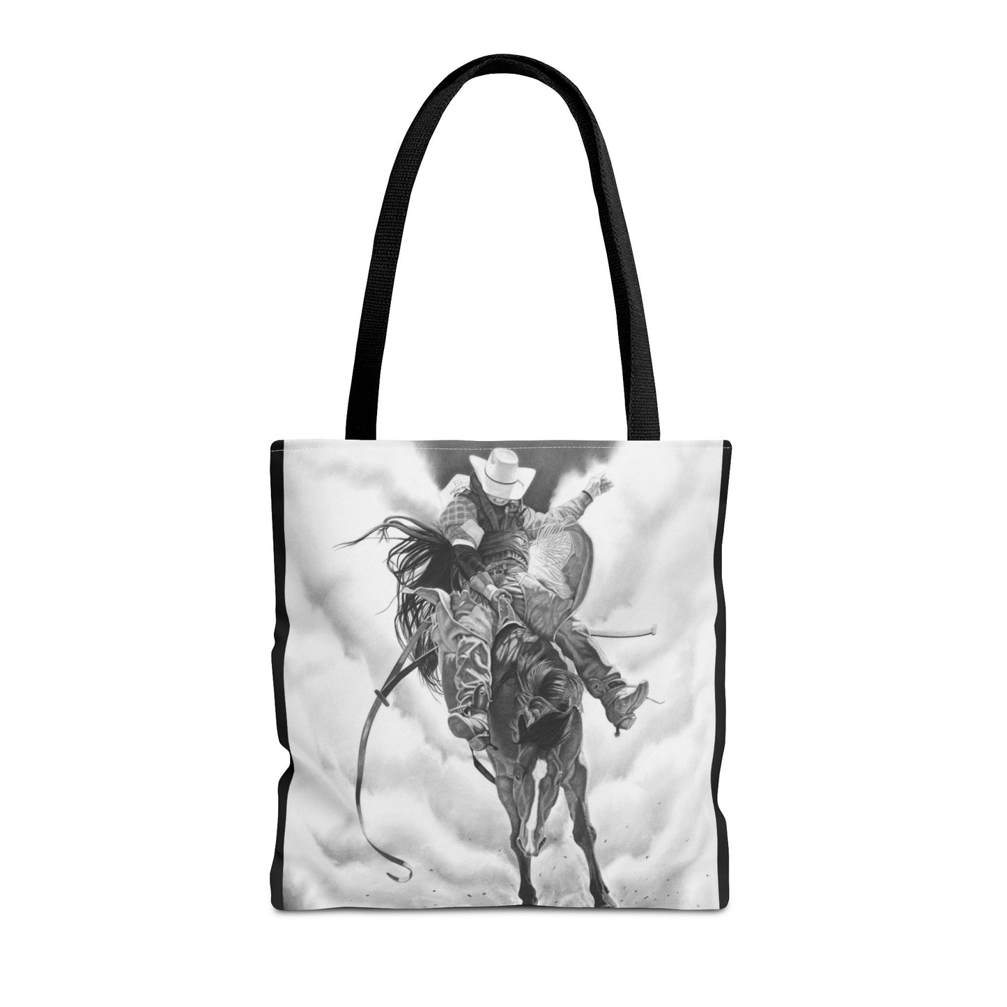 "Storm a Brewing"  Tote Bag, Western Style Shopping Tote, Equestrian Gift, Farmhouse Decor, Horse Lover Accessory