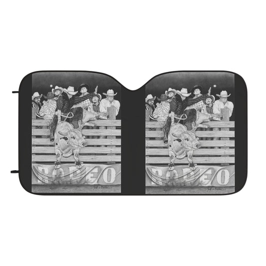 Sirius Fun Car Sun Shade — Western Ranch Windmill Auto Sunshade