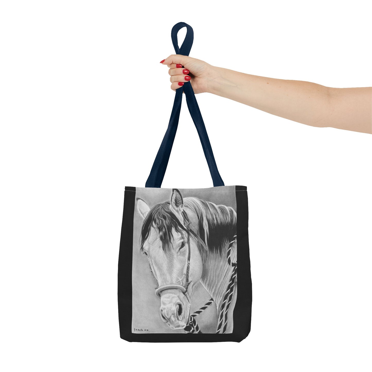 Tote Bag, Western Style Shopping Tote, Equestrian Gift, Farmhouse Decor, Horse Lover Accessory