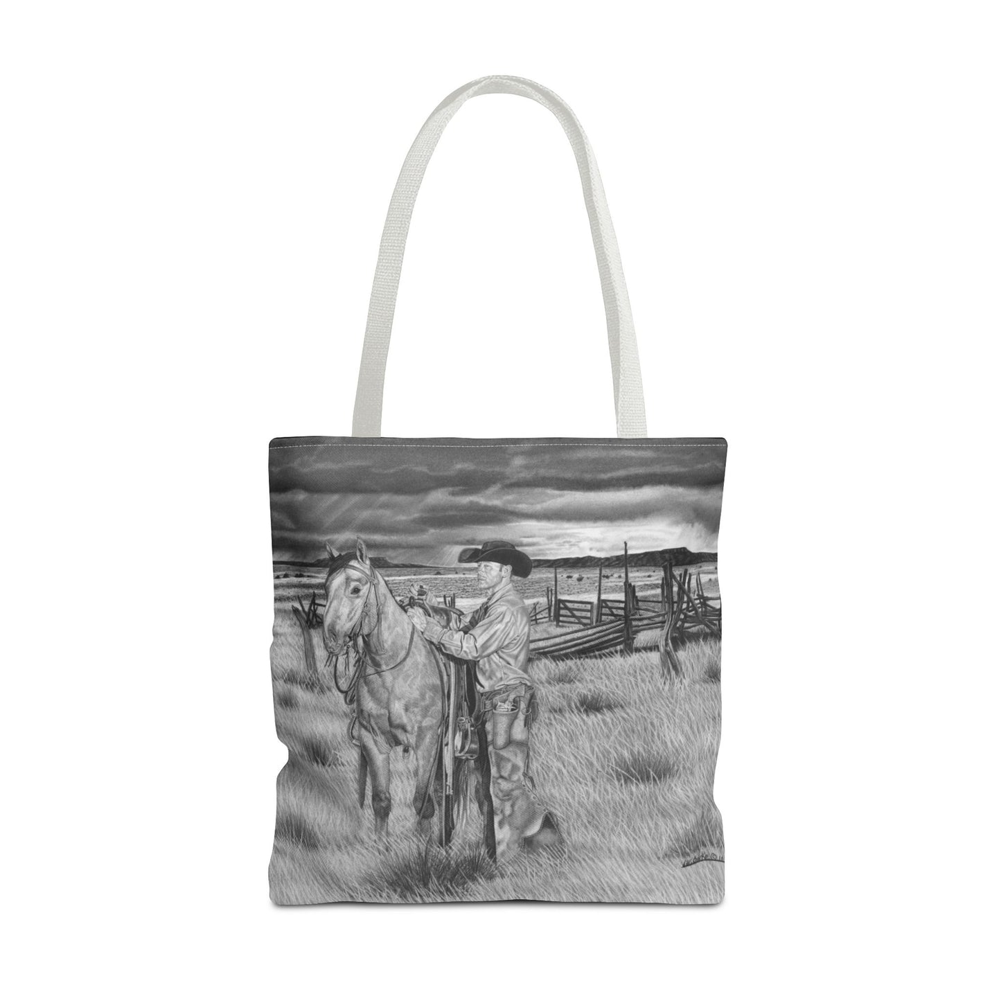 Western Art Tote Bag