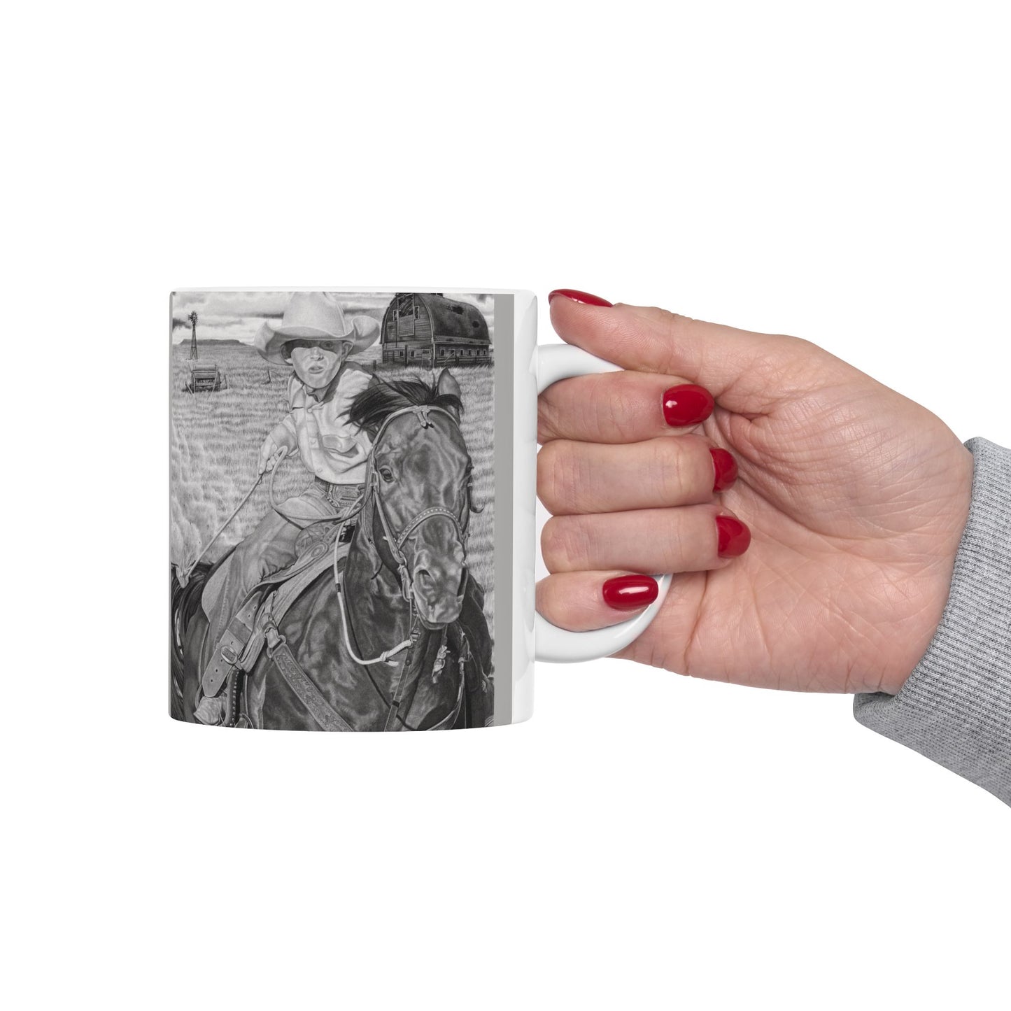 Coffee Mug, western style