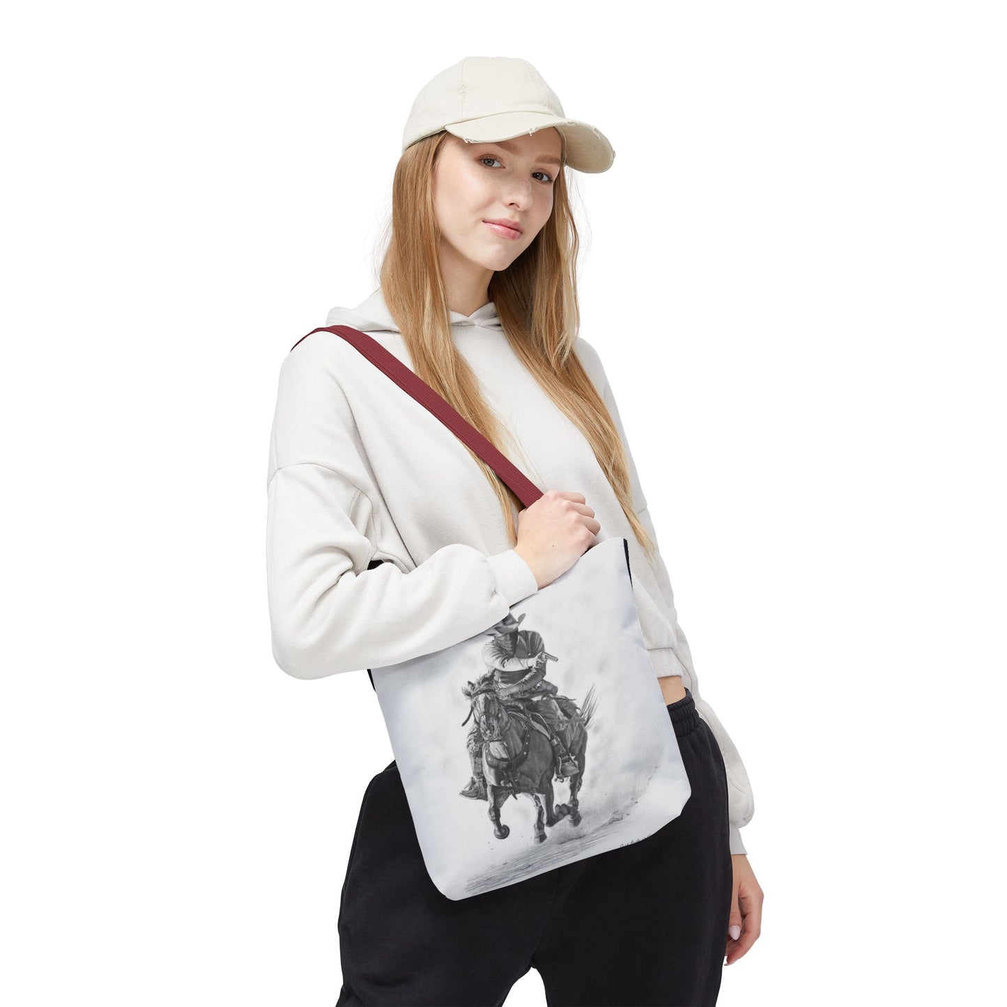 Tote Bag, Western Style Shopping Tote, Equestrian Gift, Farmhouse Decor, Horse Lover Accessory