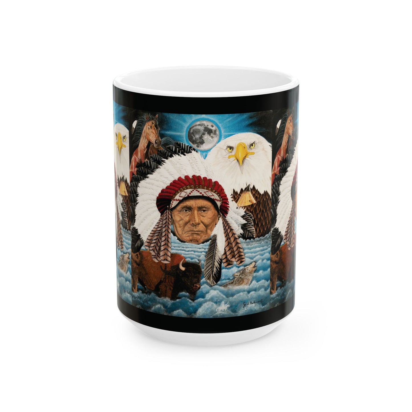 Coffee Mug, western style
