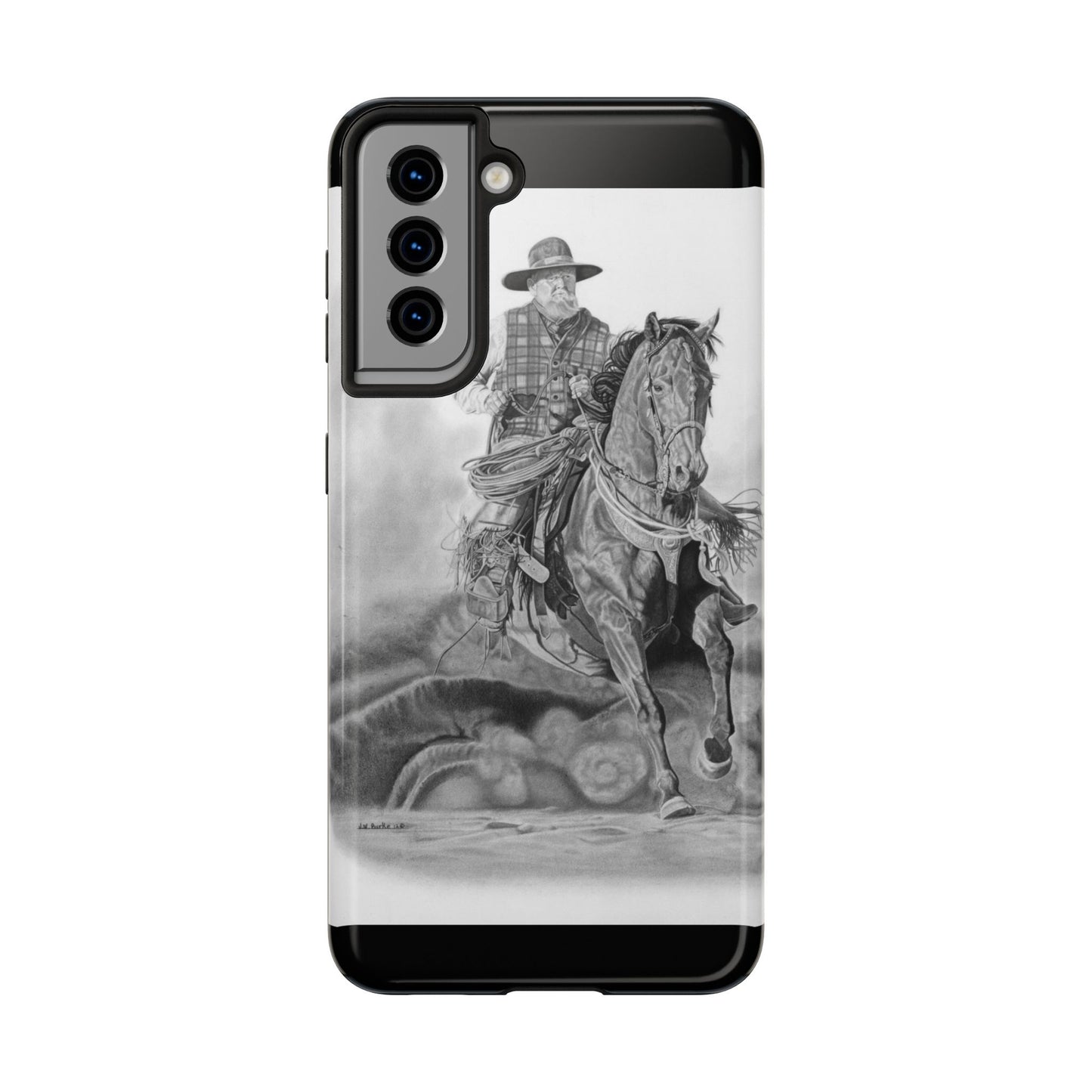 Phone Cases, Cowboy Design, Tough Protection, Gift for Him, Ranch Decor, Durable Style