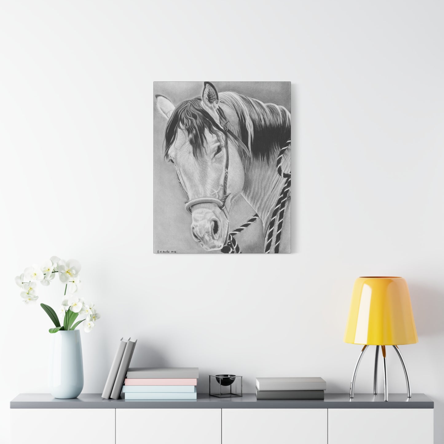 "Watcha lookin  at " western art on canvas