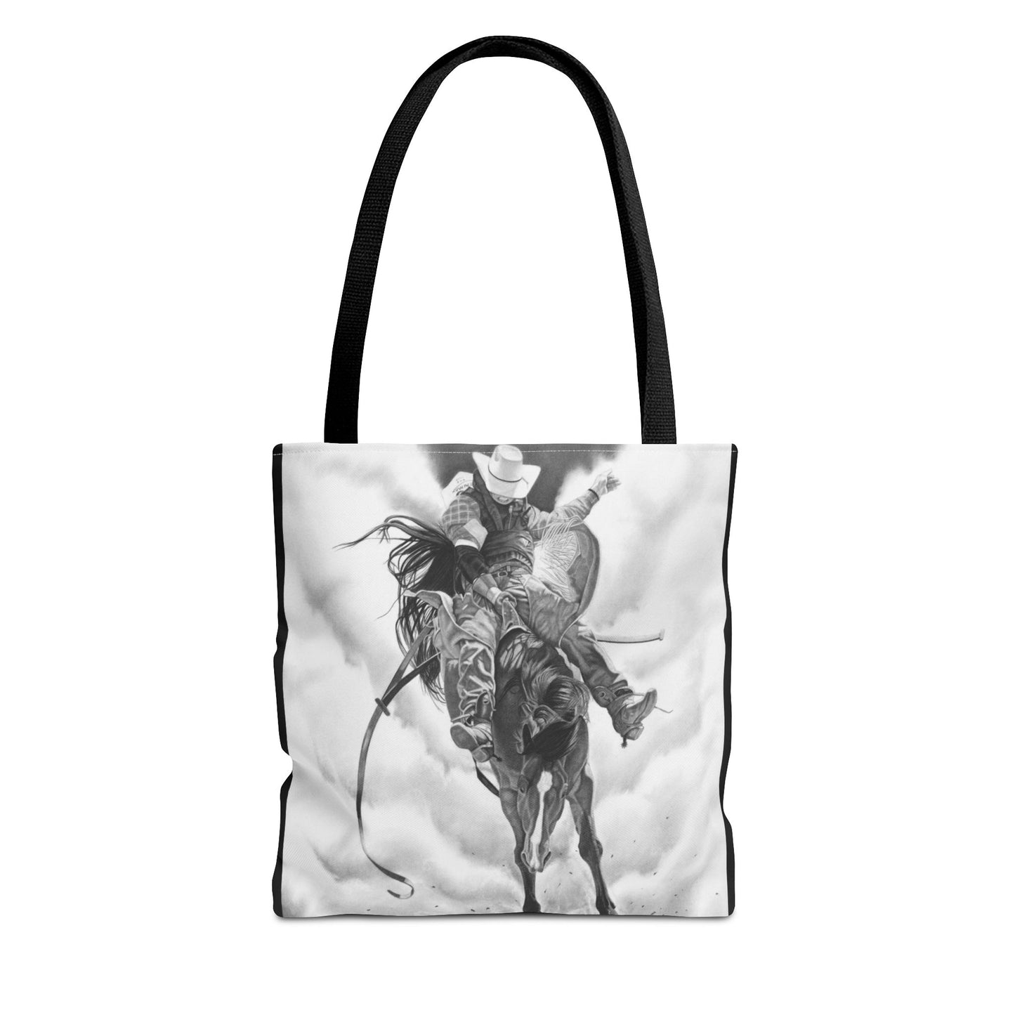 "Storm a Brewing"  Tote Bag, Western Style Shopping Tote, Equestrian Gift, Farmhouse Decor, Horse Lover Accessory