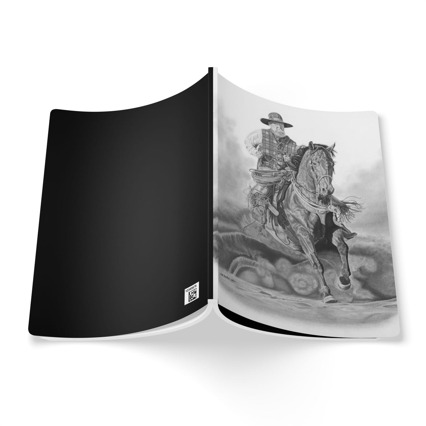 Softcover Journal, Notebook for Writing, Artistic Gift, Travel Journal, Eco-Friendly Stationery, Unique Artwork