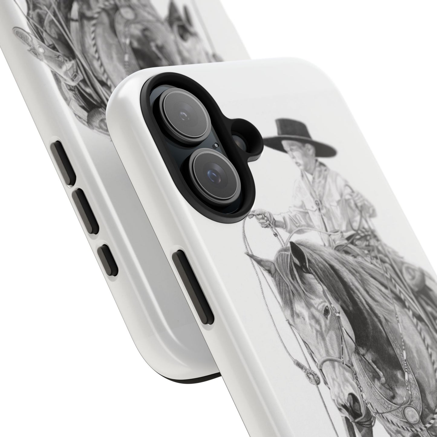 Phone Cases, Cowboy Design, Tough Protection, Gift for Him, Ranch Decor, Durable Style
