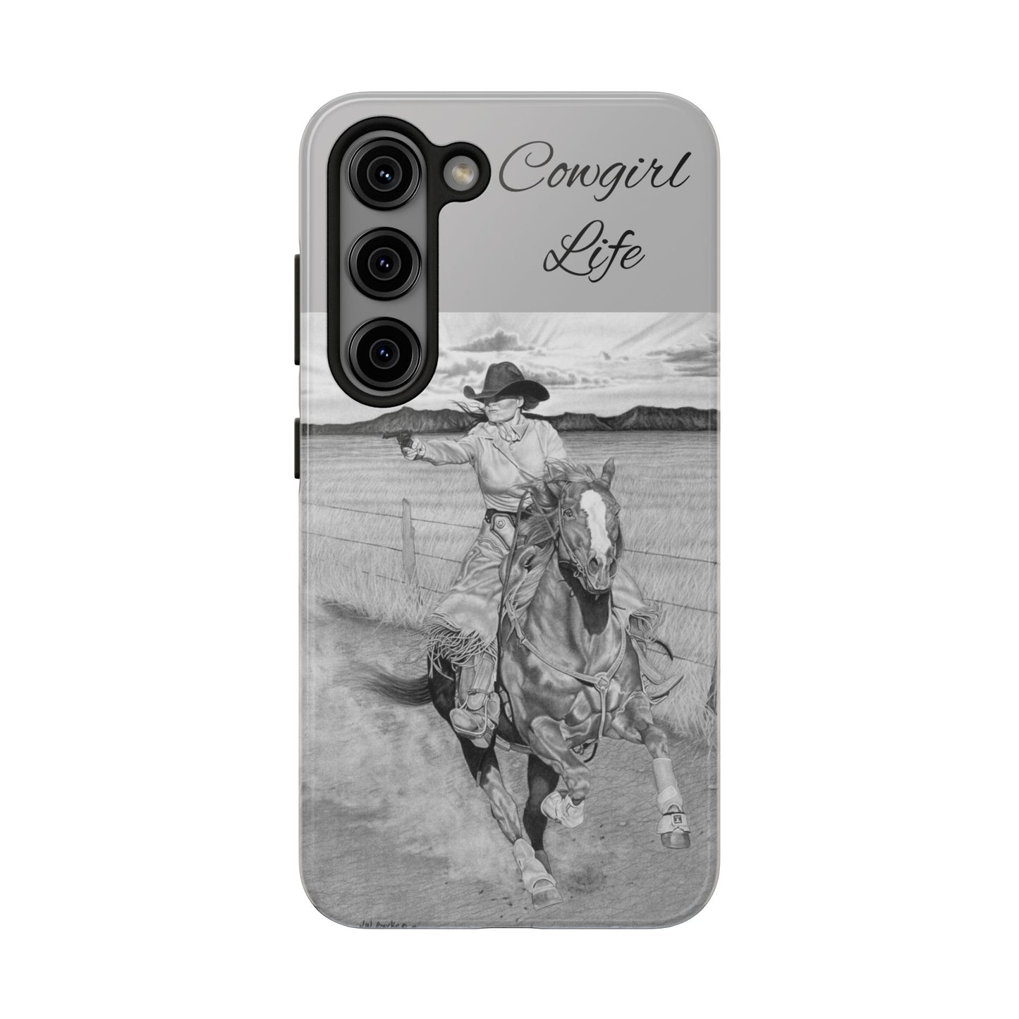 Phone Cases, Cowboy Design, Tough Protection, Gift for Him, Ranch Decor, Durable Style