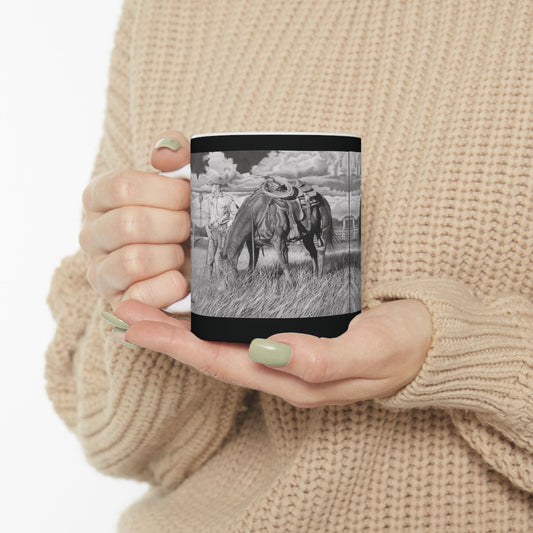 Young Cowboy Dreams Coffe Mug