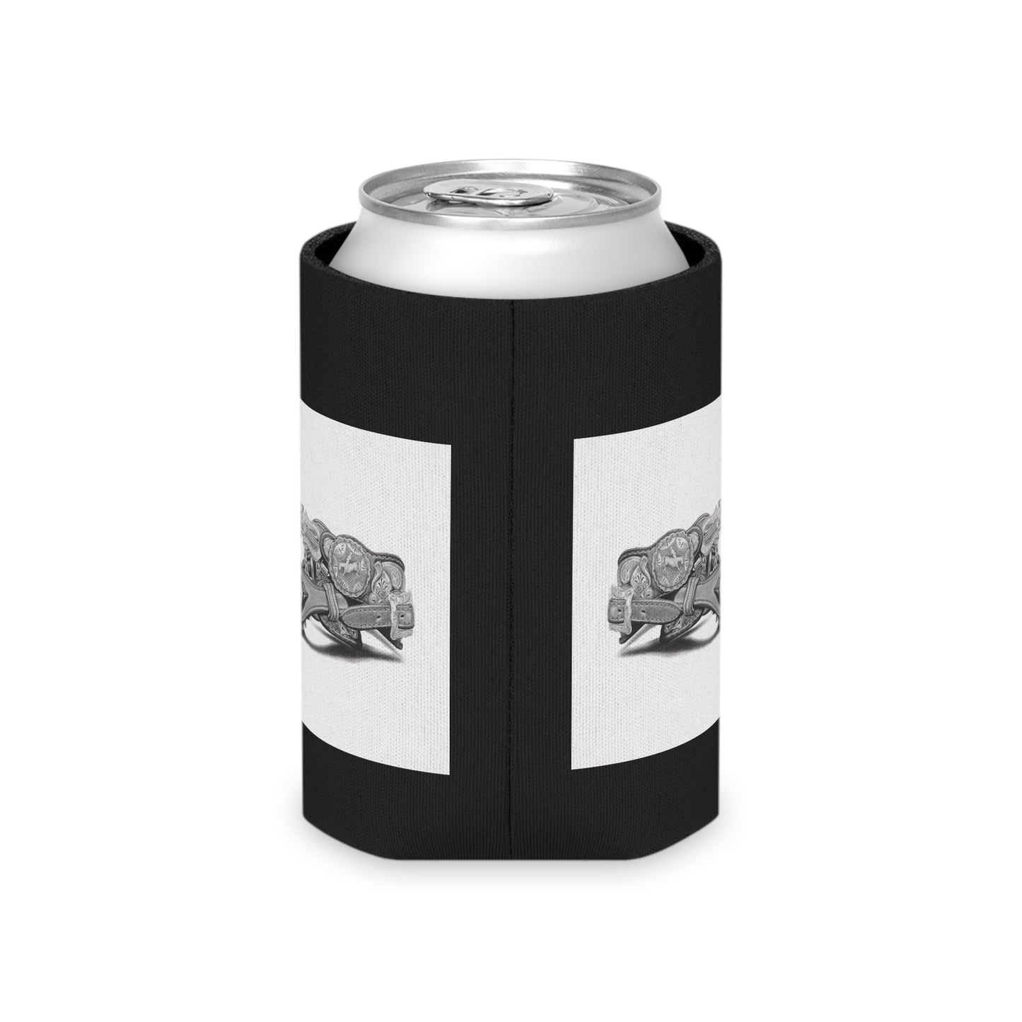 Can Cooler, Western Beverage Sleeve, Outdoor Party Gear, Country-Themed Drink Holder, Ideal for BBQs & Tailgates