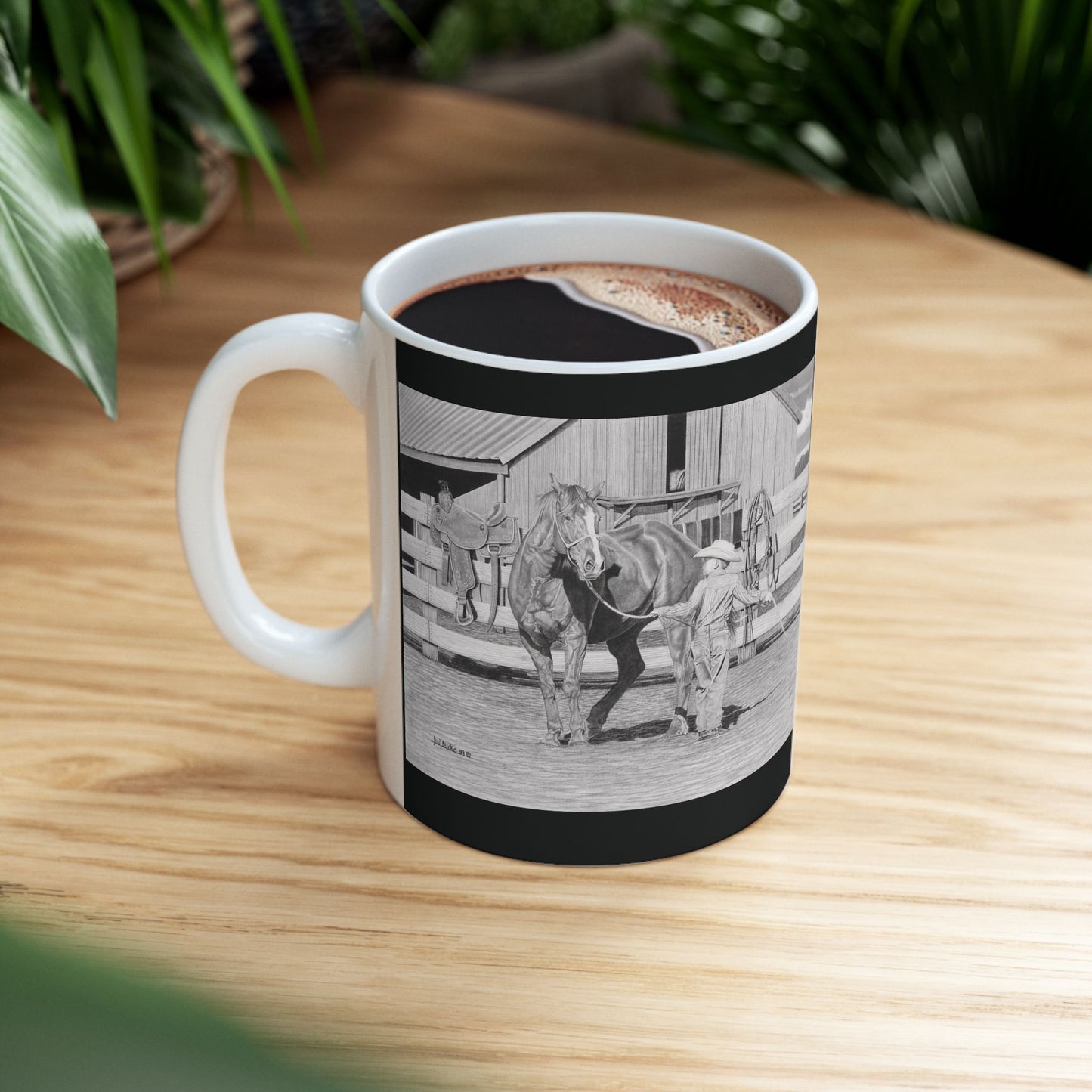 Coffee Mug, western style