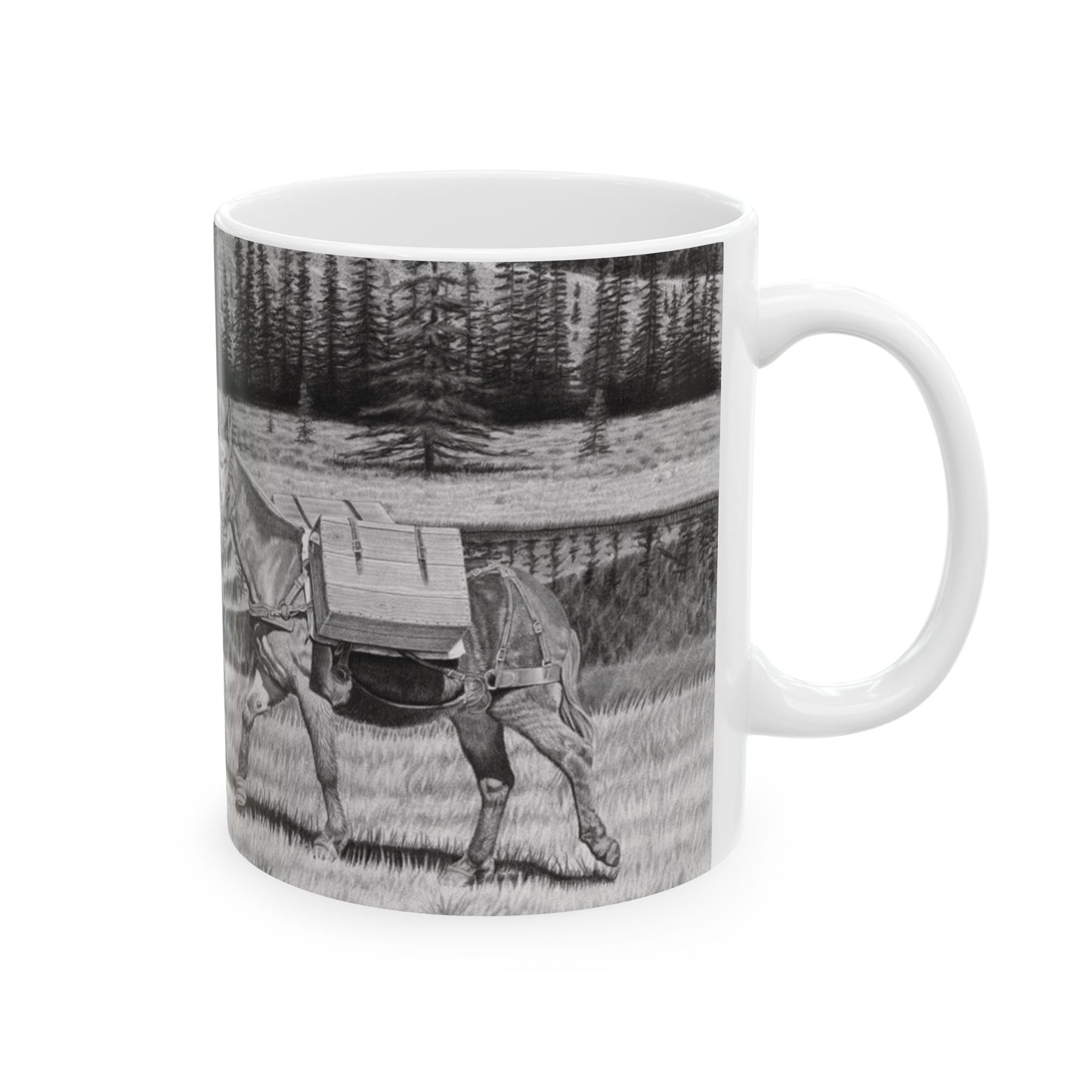 Coffee mug, western style
