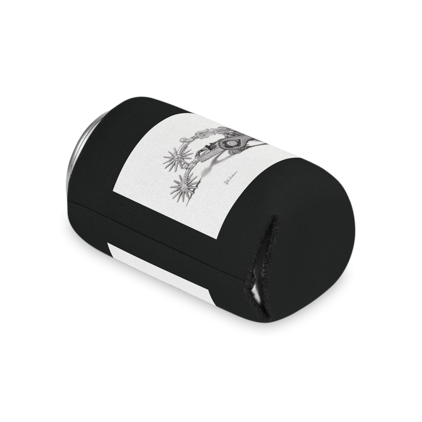 Can Cooler, Western Beverage Sleeve, Outdoor Party Gear, Country-Themed Drink Holder, Ideal for BBQs & Tailgates
