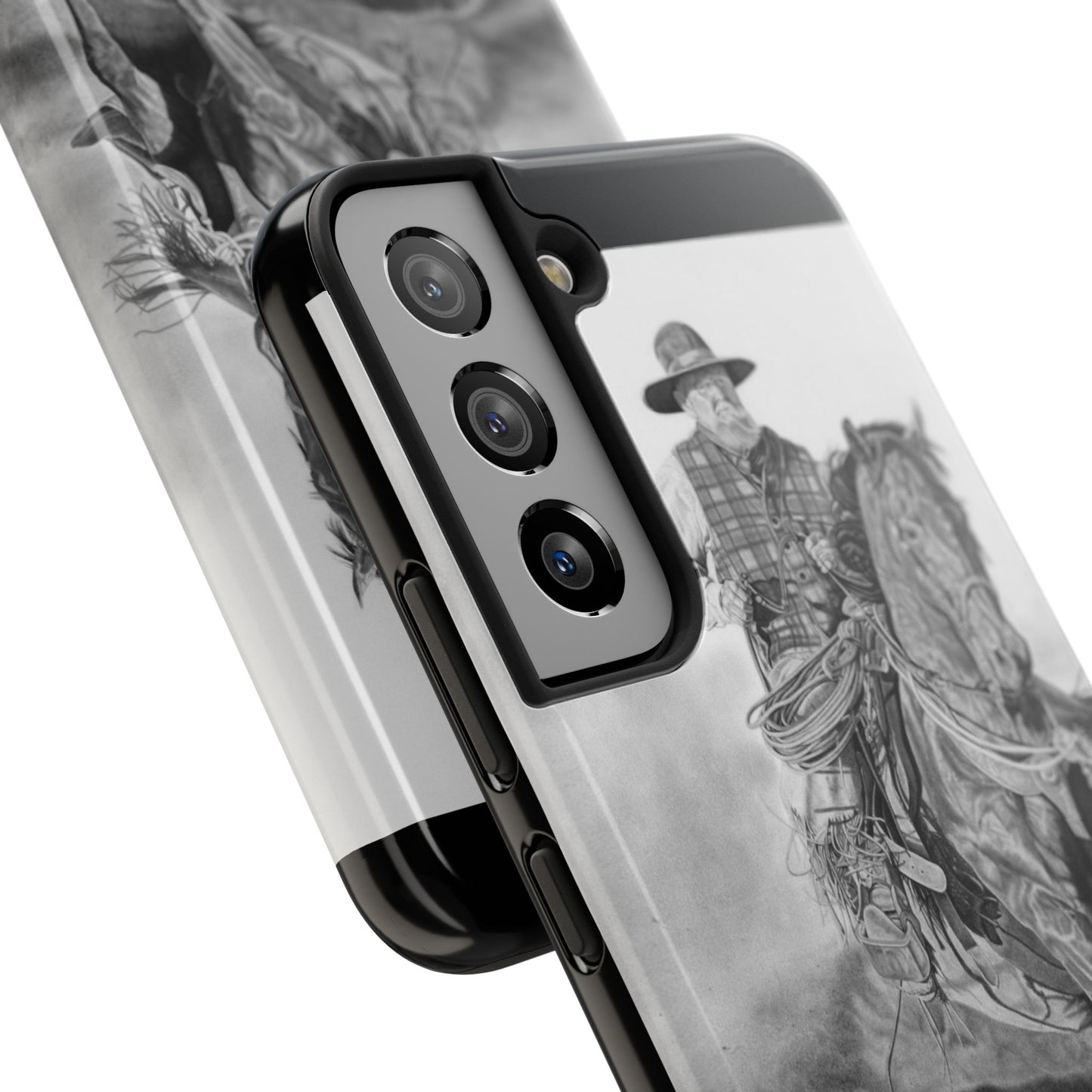 Phone Cases, Cowboy Design, Tough Protection, Gift for Him, Ranch Decor, Durable Style
