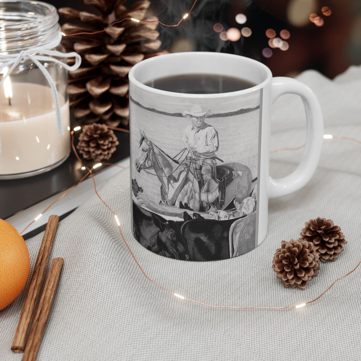 Coffee Mug, western art