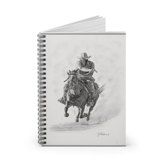 " Bandit " Espiral Notebook - Capturing the Spirit of the West, Journal for Equestrian Lovers, Western Art Gift, Cowpoke Writing Pad, [...]