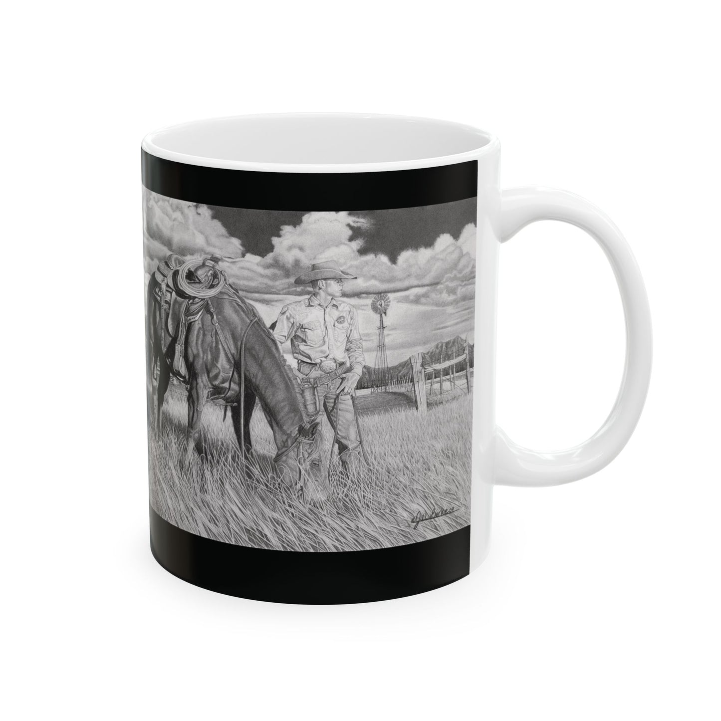 Young Cowboy Dreams Coffe Mug