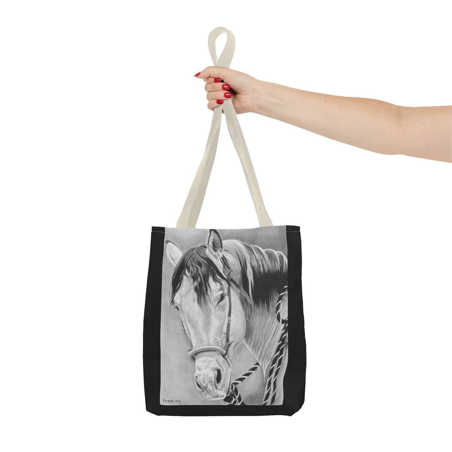 "Watcha lookin At"  Tote Bag, Western Style Shopping Tote, Equestrian Gift, Farmhouse Decor, Horse Lover Accessory
