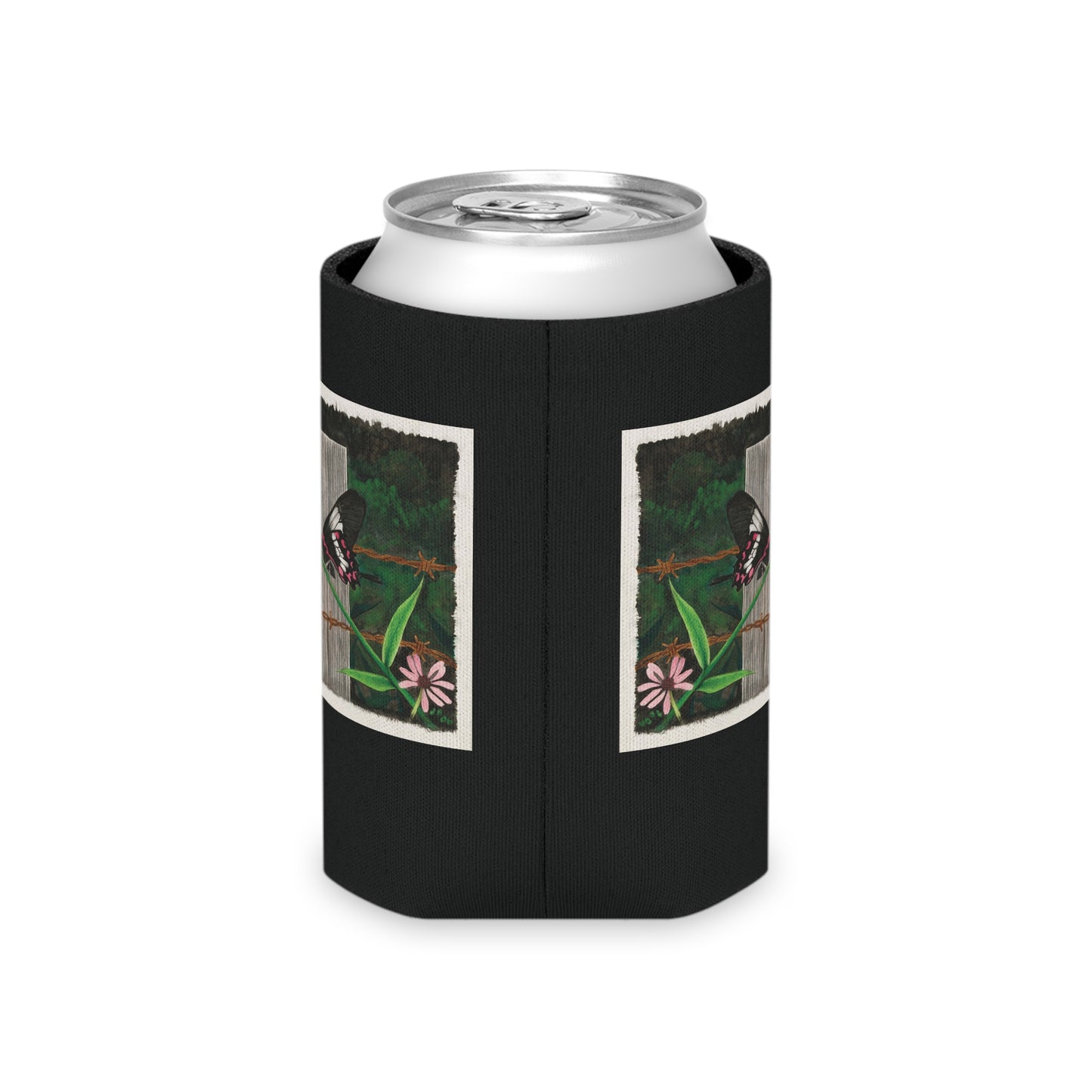 Can Cooler, Western Beverage Sleeve, Outdoor Party Gear, Country-Themed Drink Holder, Ideal for BBQs & Tailgates
