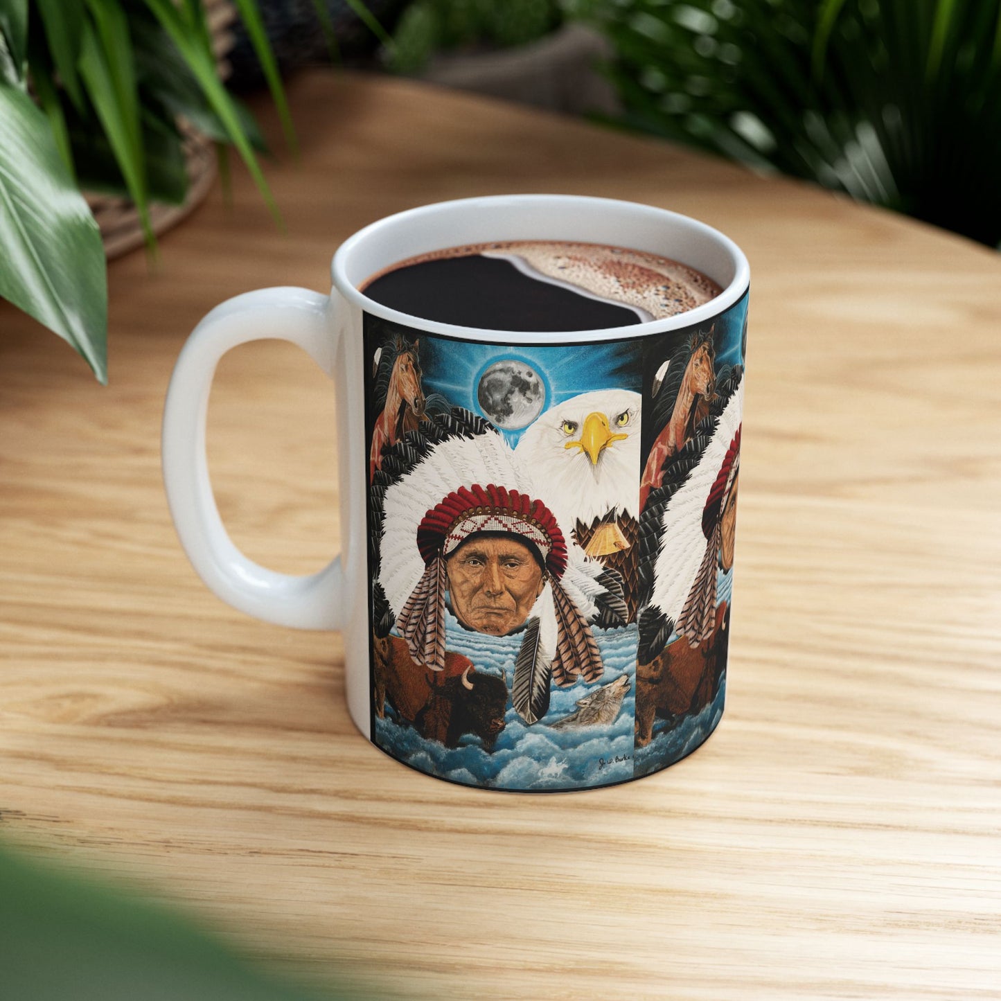 Coffee Mug, western style