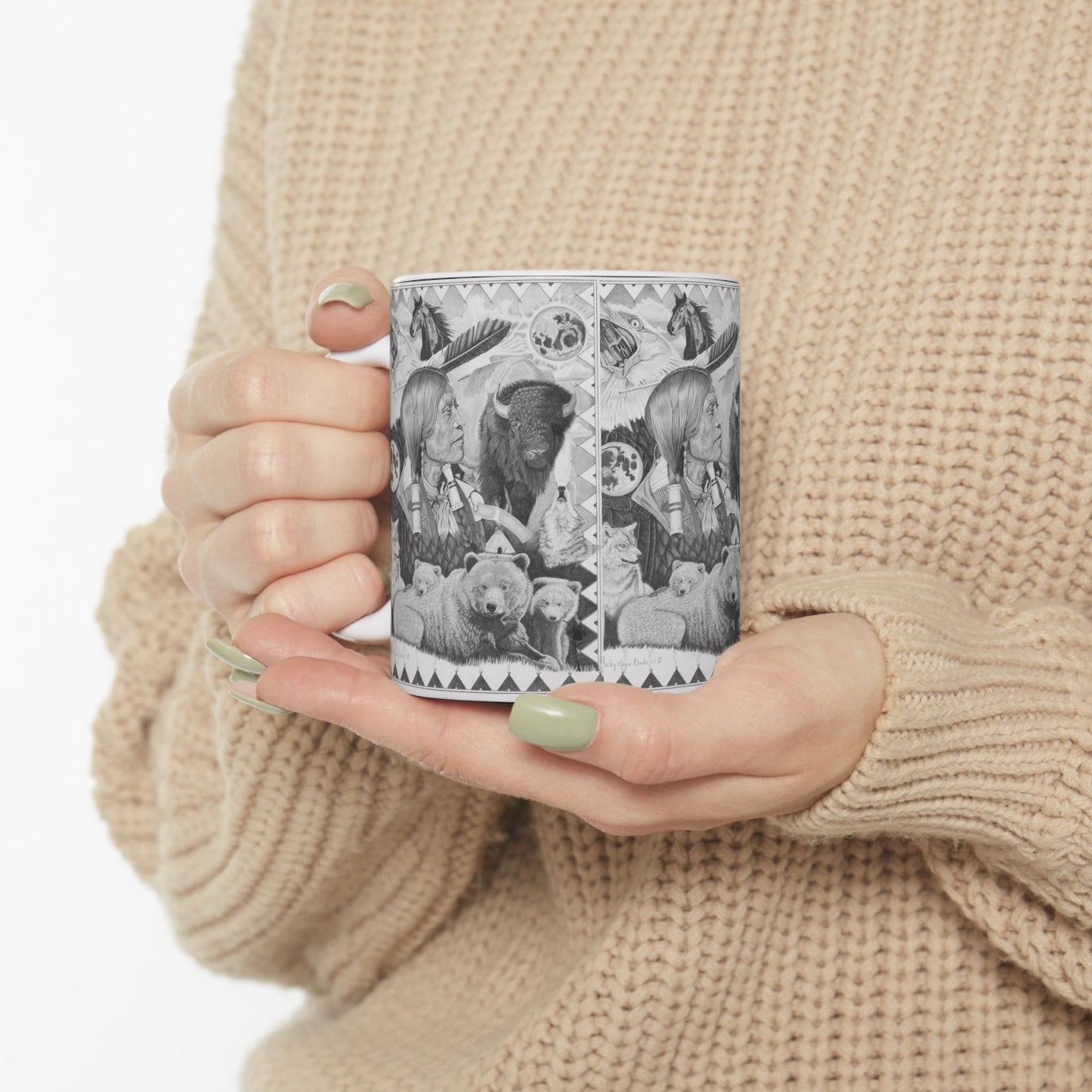 Coffee Mug, western style