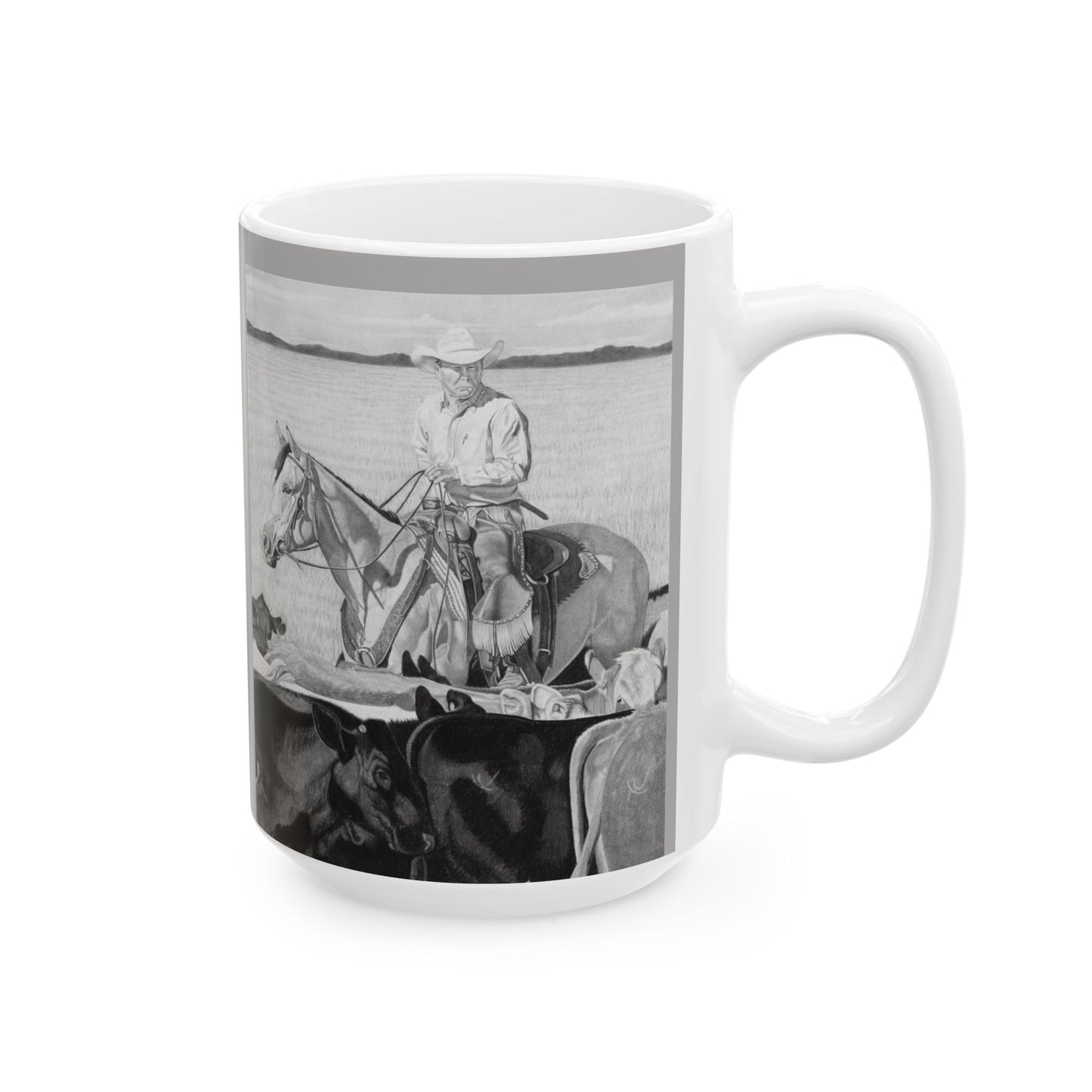 Coffee Mug, western art