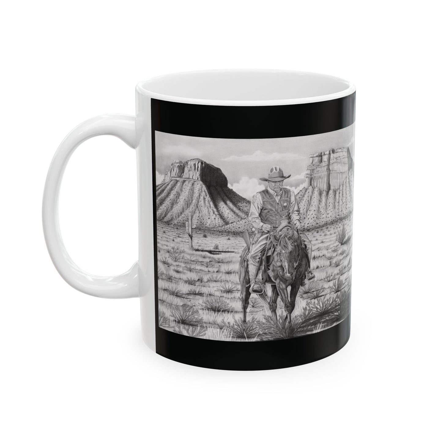 Coffee Mug, western style