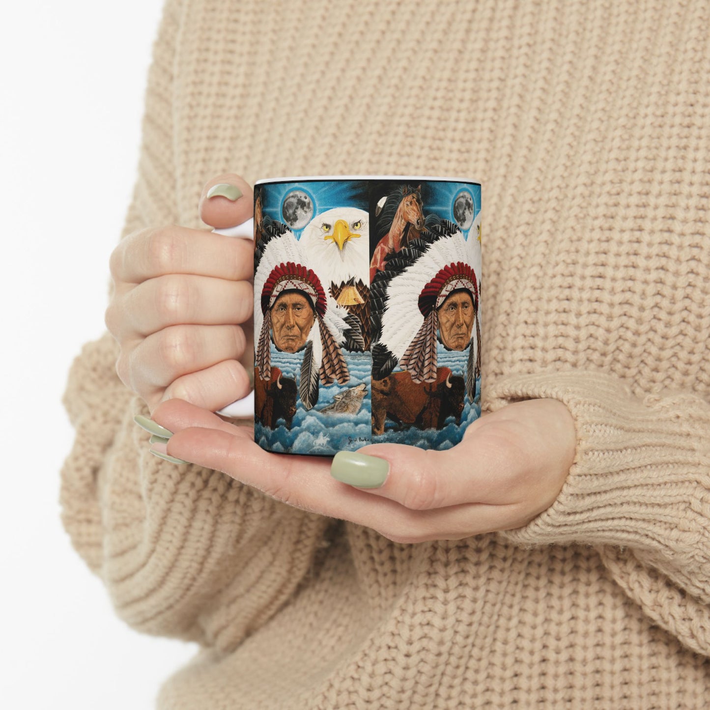 Coffee Mug, western style