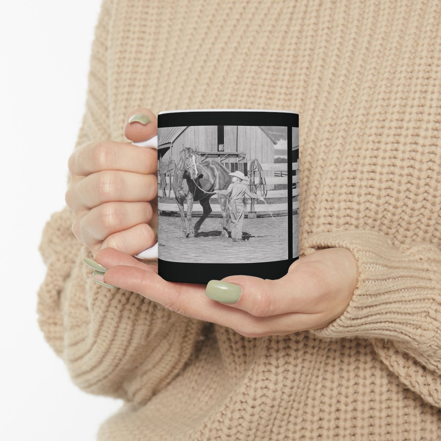 Coffee Mug, western style