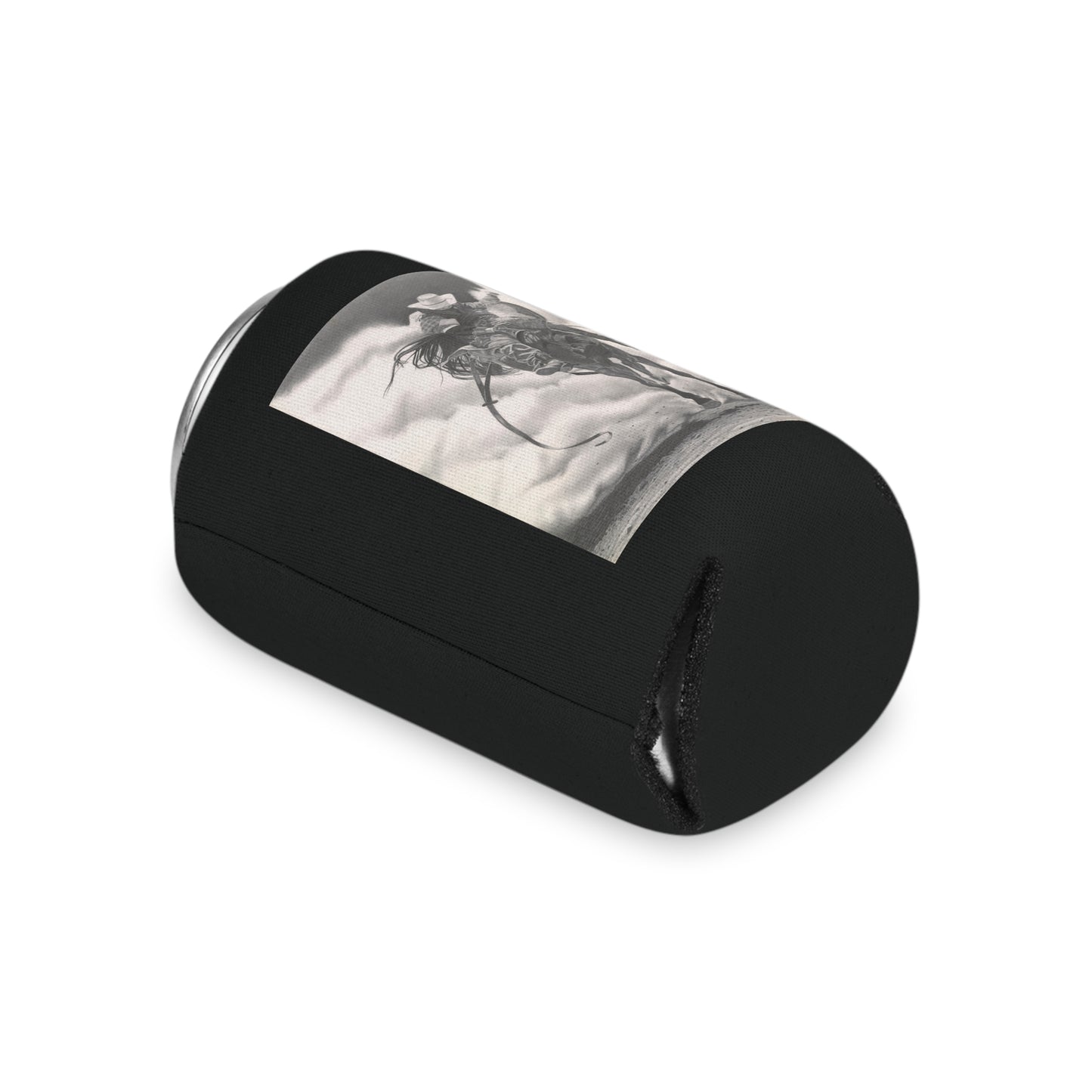 Can Cooler, Western Beverage Sleeve, Outdoor Party Gear, Country-Themed Drink Holder, Ideal for BBQs & Tailgates